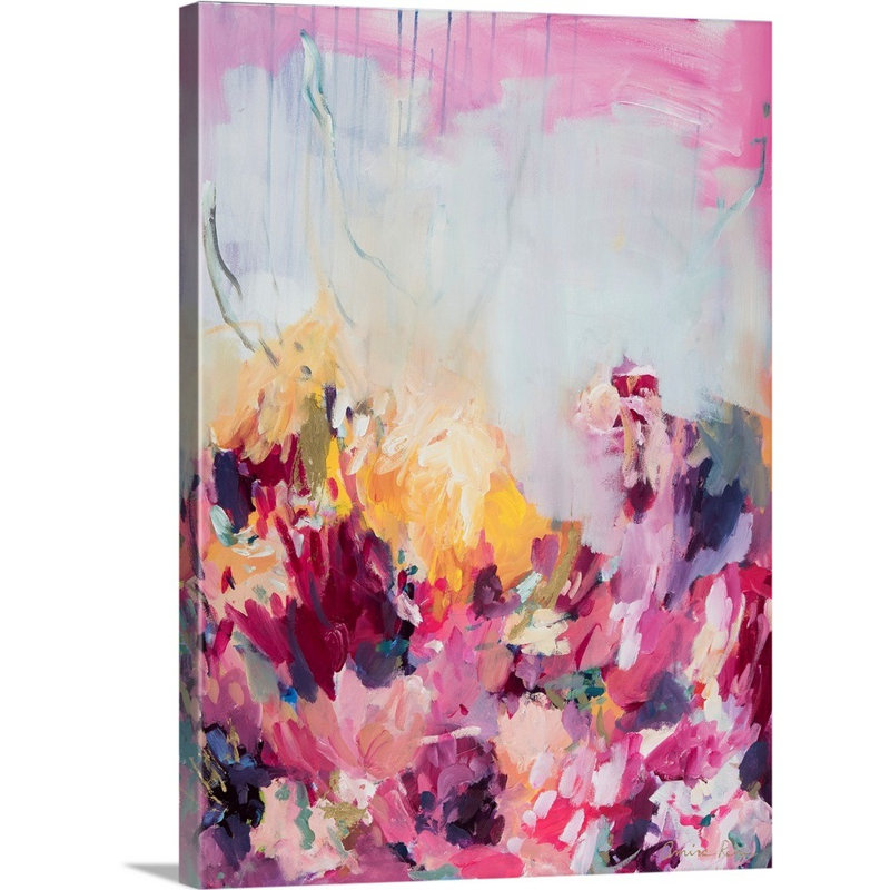 «A Vision and a Force» par Amira Rahim, reproduction sur toile, Toile tendue, H 16 po x l 12 po x P 1,25 po
