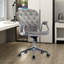 Chaise de bureau en velours