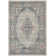 Christa Southwestern Light Gray/Fuchsia Area Rug