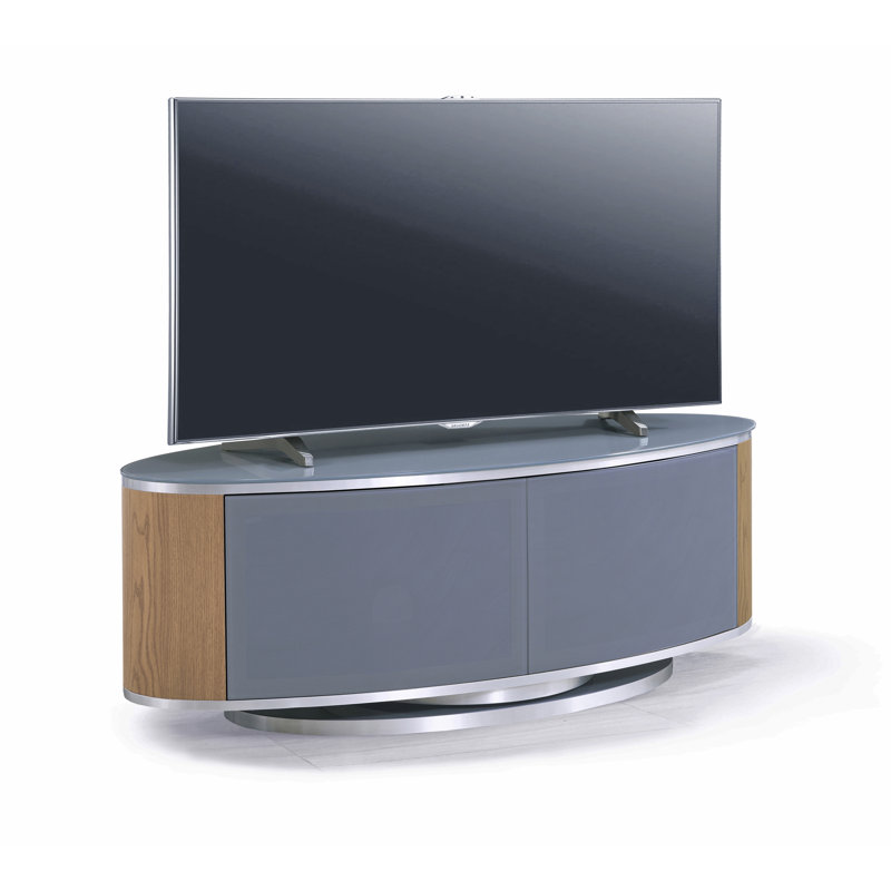 Odling Unfinished TV Stand for TVs up to 60", Grey/Oak