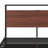 Carraway Metal Platform Bed with Trundle and Power Outlets Headboard-1587484743-1587484740