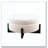 Beige Chenille Ottoman With Storage