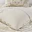 Ensemble de housse de couette 3 pièces très grand / très grand taupe. 100% coton pour un sommeil de rêve. Chenille médaillon. 2 taies décoratives assorties. . Serenity lavable - taupe Attrait. Snugness. Détail. Chaleur à la machine-122450269-122450273