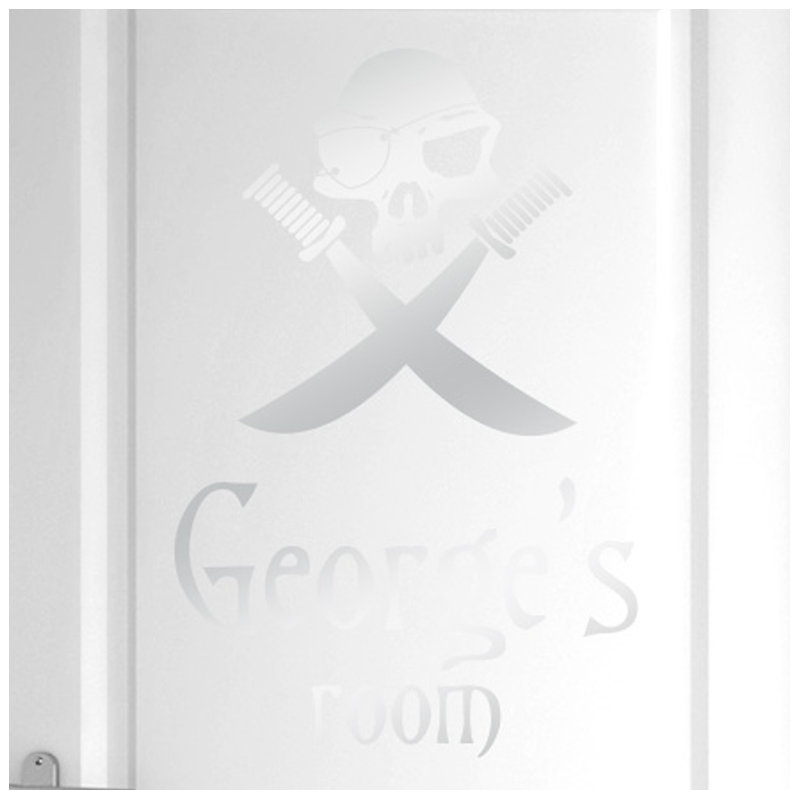Nautical & Beach Wall Decal, Shiny Silver, Yes