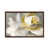 Toile avec cadre en bois brun classique