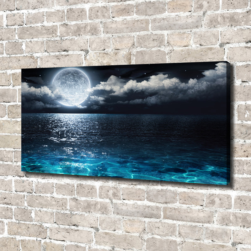 Full Moon - Wrapped Canvas Print