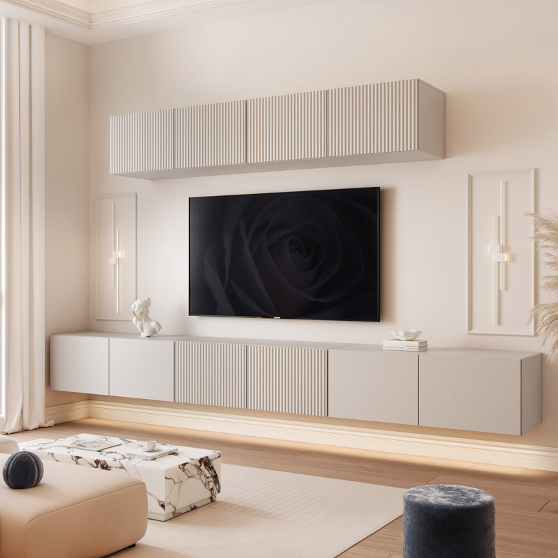 TV Stand for TVs up to 88", Kaschmere