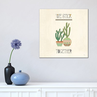 Southwest Geo VIII by Veronique Charron - Wrapped Canvas Gallery-Wrapped Canvas Giclée