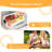 Charcuterie Board with Clear Locking Lid