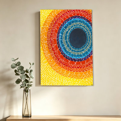 Alma Thomas, l'éclipse, reproduction d'art abstraite, décoration murale