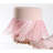 Modern Velvet Pouffe, Pink, 15.7 x 17.7 inches | 100% Velvet Fabric, 2.4-inch Thick Orthopedic Sponge (35 DNS) | PVC Coated Hidden Legs, 330 lbs Weight Capacity | Stylish Accent for Home & Office Decor-438834524