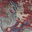 Red Alchemy Transitional Wool Linen Silk Blend Rug - 5'11"" x 8'11""
