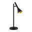 Lampe de bureau noire 18,5 po Tyrus