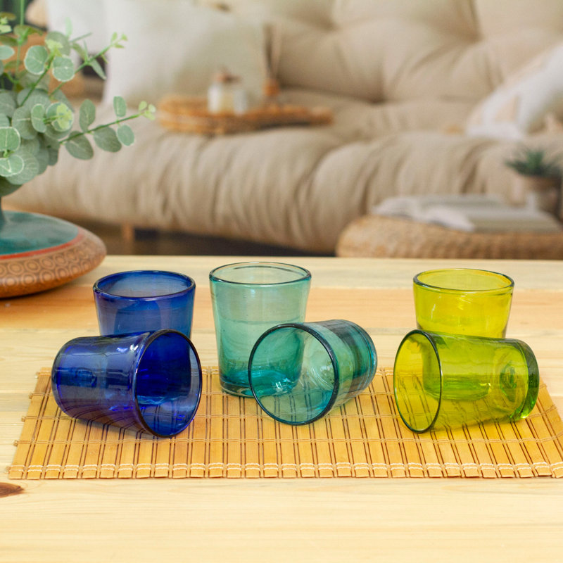 Dynamism 10oz. Stemless Wine Glass Set