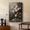 «Vintage Floral Print CCI» - galerie sur mesure, Cavas