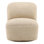 Darrel Upholstered Swivel Accent Chair, Sand