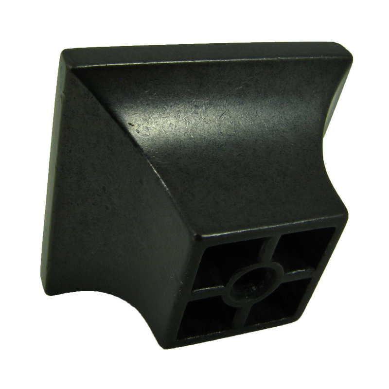 Cairo Square Knob Multipack, Antique Black