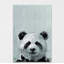 'Bonjour Panda' Print on Wrapped Canvas-27175430