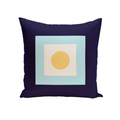 Geometric Square Pillow Cover & Insert