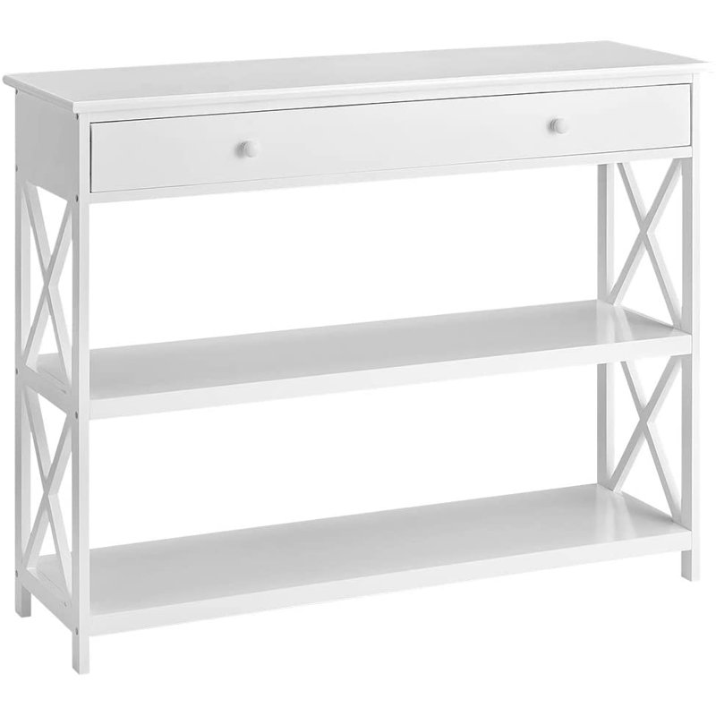 Console 39,3 po Subra, Blanc