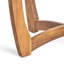 Table d'extérieur 27,5 po - Bois rustique fabriqué avec des panneaux de lattes
