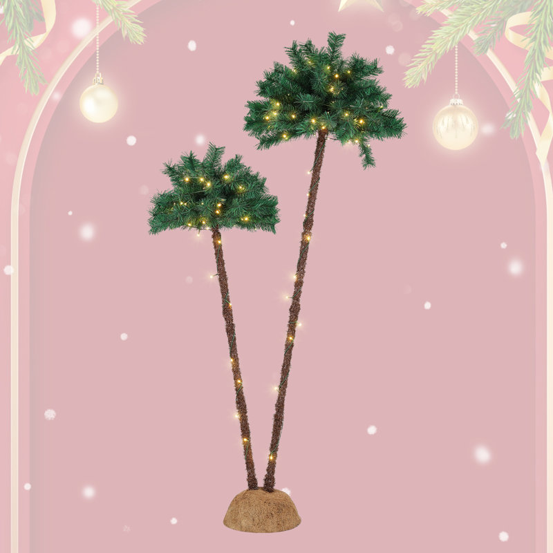 72'' Faux Palm Tree