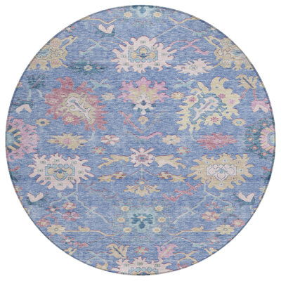 Tapis d'intérieur rond 8 pi