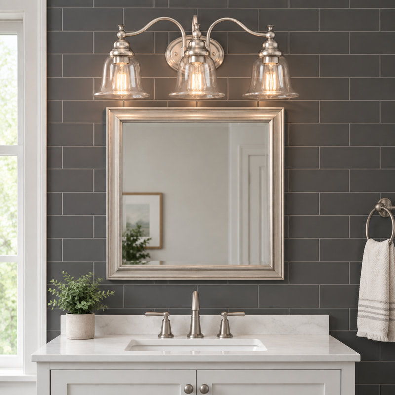 Éclairage pour meuble-lavabo 3 lumières Waretown