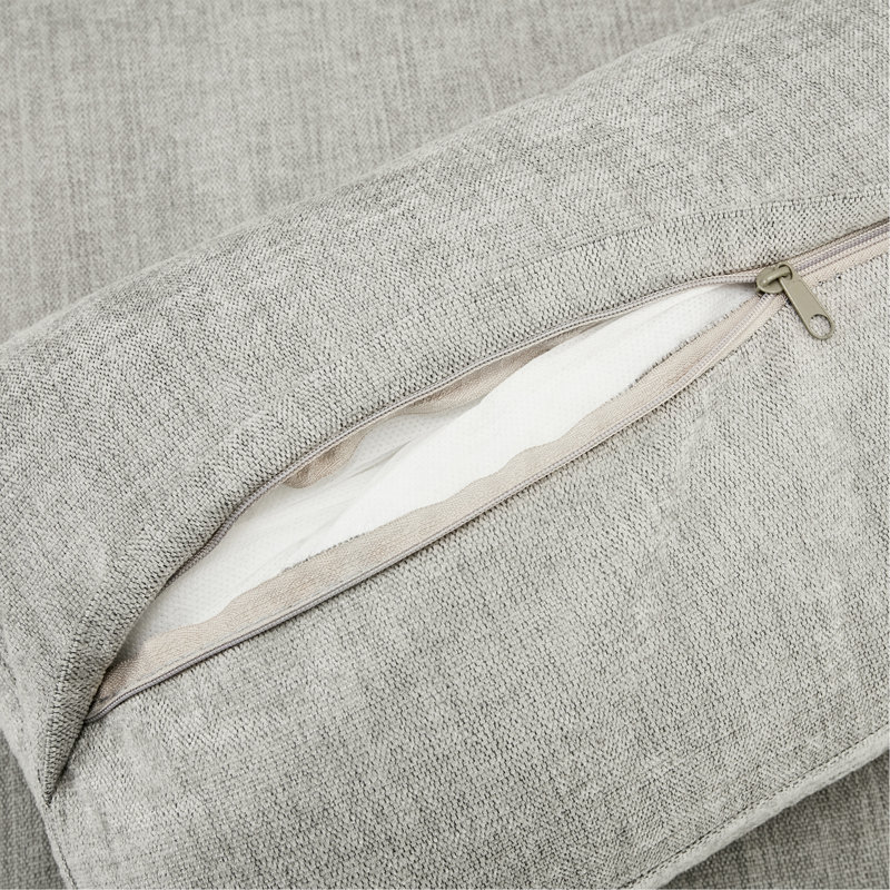 Ensemble de canapé rembourré Cozy, Gris clair
