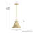 Bridgemoor 1 Light Dome Pendant-60180726