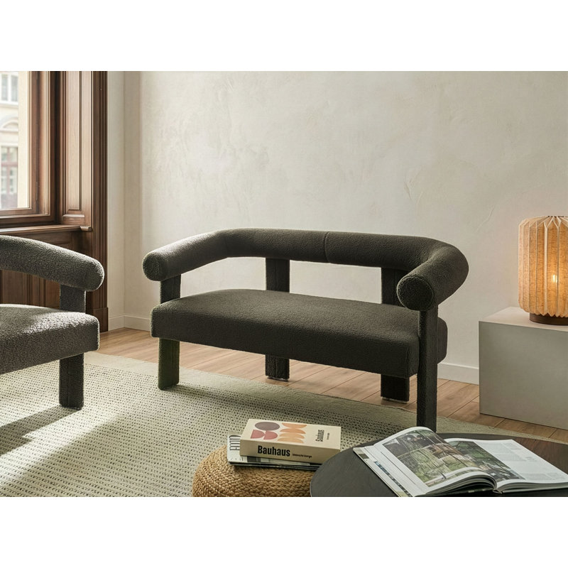 Sofa 2 Seater ILBRO Boucle, Green