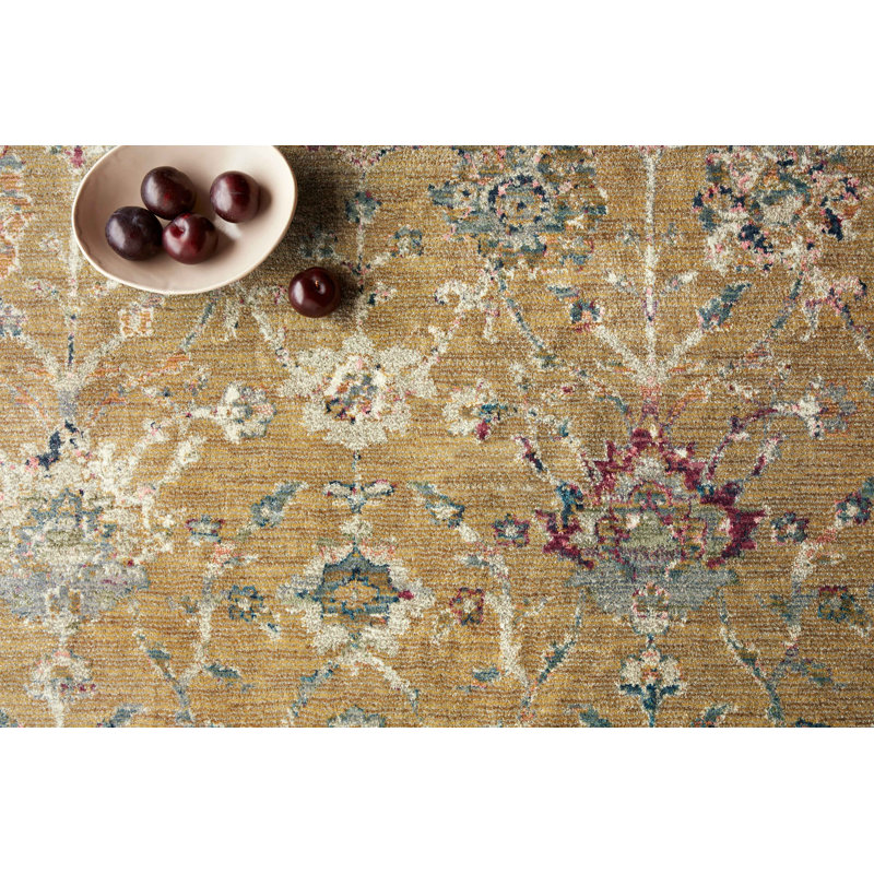 Febbas Performance Oriental Indoor Rug, Rectangle 11'6" x 15'6"