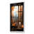 White Floater Framed