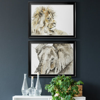 " Savannah I " 2 Piece Art Color Photography Print