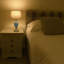 Zellner Pair 44Cm Grey Chrome Table Lamps