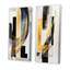 «Glam Deco Abstract», 2 pièces sur toile-1950456121-1950456120