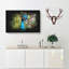 Dazzling Peacock Bird - Wrapped Canvas-56644523