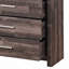 Commode à tiroirs, commode foncé Juniper