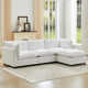 106.38” W Oversized 4-Seater Modular Sofa,L Shape