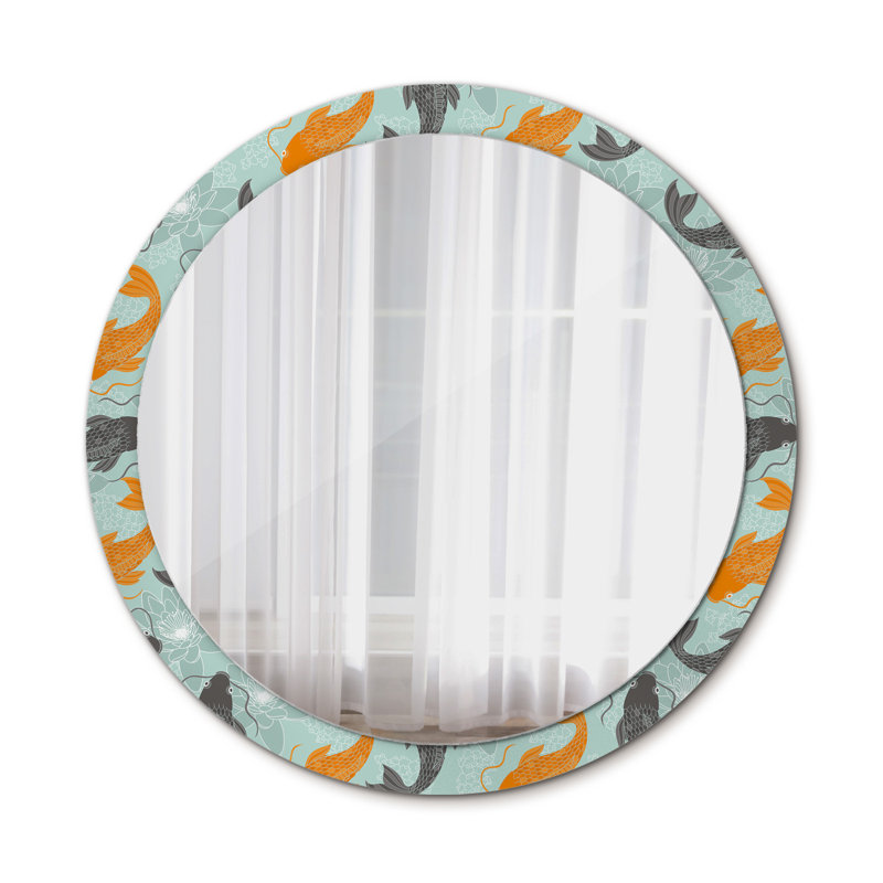 Huldar Glass Flat Wall Mirror