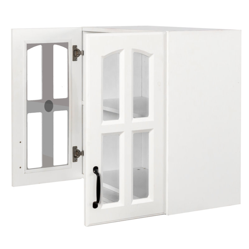 Armoire de salle de bain murale avec tablettes