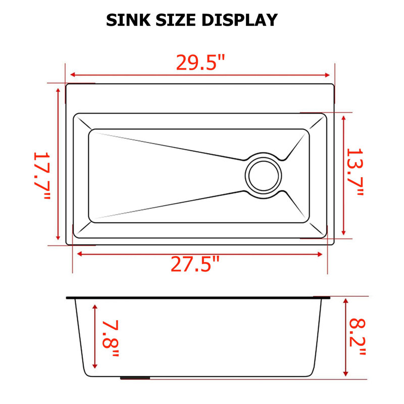 Nano-Coated Digital Display Kitchen Sink With 5-Mode Pull-Out Faucet & Piano Buttons - Brushed Grey 304 Stainless Steel Single Bowl Workstation Sink With Accessories