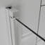 Portes de douche pivotantes, porte de douche battante pliante sans cadre l 32 po x H 72 po, verre trempé transparent de 1/4 po (6 mm), quincaillerie à finition chromée, installation réversible
