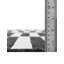 Tapis intérieur / extérieur rayé gris anthracite / ivoire Finkelstein-1597401954