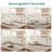 L Shaped Sectional, Modular Sectional Sofa For Living Room, Beige-375391852