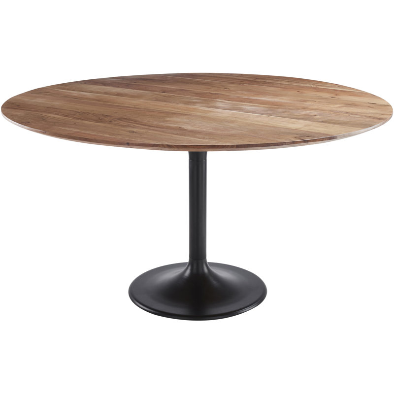 Collie Victorine Modern Dining Table, 30"H x 55"W x 55"D, Wood