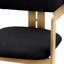Fauteuil en velours Donato