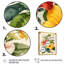 «Blossiming Yellow Retro Hibiscus V - Floral Hibiscus, art mural sur toile-87348389-87348382
