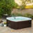 Lifesmart Spas LS550 Plus 230 Volt 5-Person 65-Jet Rectangle Hot Tub with Ozonator