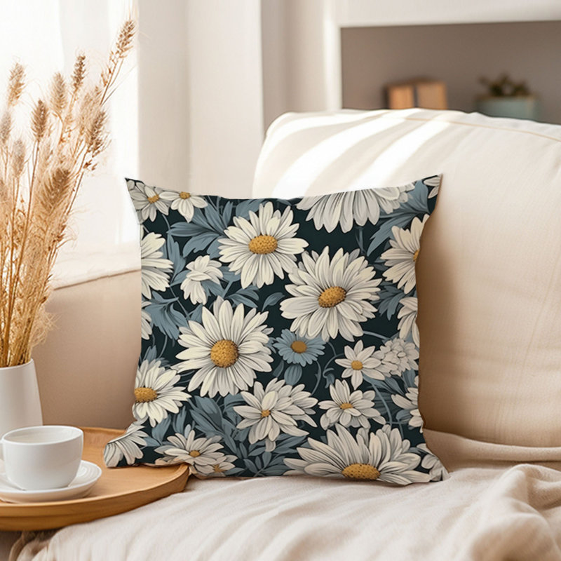 Floral Daisy Flowers Pattern XII Cottage & Cottagecore